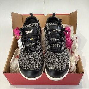 Kodiak Flex Fara Steel Toe Safety Industrial Shoes Lace Up Womens 9.5 Black